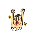 stupid guy（個別スタンプ：16）