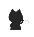 Hello Black Cat.（個別スタンプ：6）