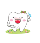 Happy teeth emotion（個別スタンプ：12）