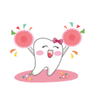 Happy teeth emotion（個別スタンプ：14）