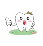 Happy teeth emotion（個別スタンプ：16）