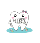 Happy teeth emotion（個別スタンプ：32）