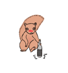 Drunk Squirrel（個別スタンプ：25）