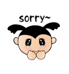 Monkey girl 2（個別スタンプ：31）