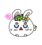 Daifukumochi Rabbit（個別スタンプ：7）