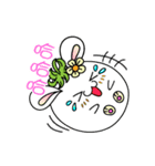 Daifukumochi Rabbit（個別スタンプ：8）