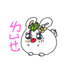 Daifukumochi Rabbit（個別スタンプ：9）