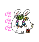 Daifukumochi Rabbit（個別スタンプ：15）