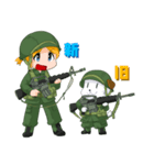 ちびミリ -U.S.ARMY in NAM-（個別スタンプ：32）