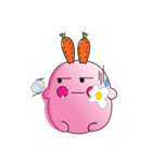 Cute Carrot-rabbit（個別スタンプ：6）