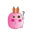Cute Carrot-rabbit（個別スタンプ：10）