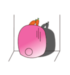 Cute Carrot-rabbit（個別スタンプ：17）