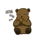 Otto the Brown Bear（個別スタンプ：17）