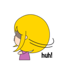 Little Yellow Girl（個別スタンプ：6）