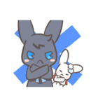 Two-sided Rabbit（個別スタンプ：38）