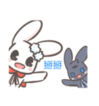 Two-sided Rabbit（個別スタンプ：40）