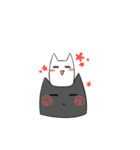 Black and White cats（個別スタンプ：10）