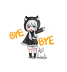 Black and White cats（個別スタンプ：27）