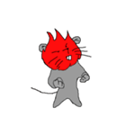 Fire Rat Man（個別スタンプ：3）