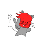 Fire Rat Man（個別スタンプ：19）
