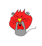 Fire Rat Man（個別スタンプ：21）