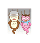 couple owl（個別スタンプ：6）