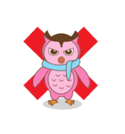 couple owl（個別スタンプ：8）