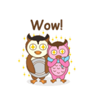 couple owl（個別スタンプ：10）