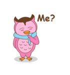 couple owl（個別スタンプ：14）