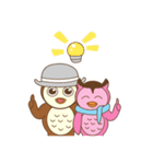 couple owl（個別スタンプ：29）