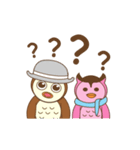 couple owl（個別スタンプ：37）