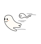 Boo the cute ghost（個別スタンプ：22）