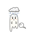 Boo the cute ghost（個別スタンプ：23）