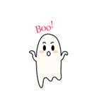 Boo the cute ghost（個別スタンプ：25）