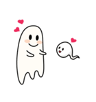 Boo the cute ghost（個別スタンプ：28）