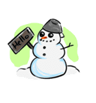 Mr.Snowman ＆ Snowboy（個別スタンプ：1）