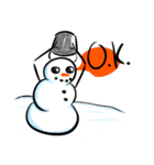 Mr.Snowman ＆ Snowboy（個別スタンプ：11）