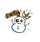 Mr.Snowman ＆ Snowboy（個別スタンプ：15）