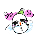 Mr.Snowman ＆ Snowboy（個別スタンプ：23）