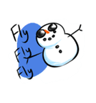 Mr.Snowman ＆ Snowboy（個別スタンプ：24）