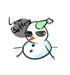 Mr.Snowman ＆ Snowboy（個別スタンプ：30）