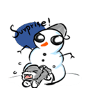 Mr.Snowman ＆ Snowboy（個別スタンプ：36）