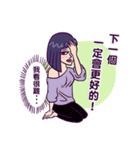 fronting woman（個別スタンプ：35）