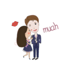 Love Dear Dtaa and Yaai ^_^（個別スタンプ：1）