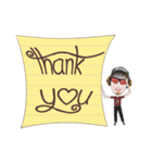 Love Dear Dtaa and Yaai ^_^（個別スタンプ：7）