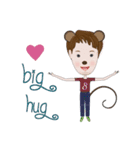 Love Dear Dtaa and Yaai ^_^（個別スタンプ：15）