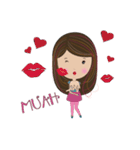 Love Dear Dtaa and Yaai ^_^（個別スタンプ：25）