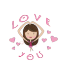 Love Dear Dtaa and Yaai ^_^（個別スタンプ：28）