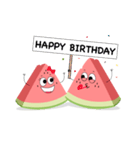 Leon the watermelon（個別スタンプ：27）
