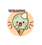 Chibi Ice Cream Friends（個別スタンプ：4）